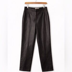 Valerie Stevens New Zealand Lambskin Real Leather Pants – Women’s Size 6 – Black